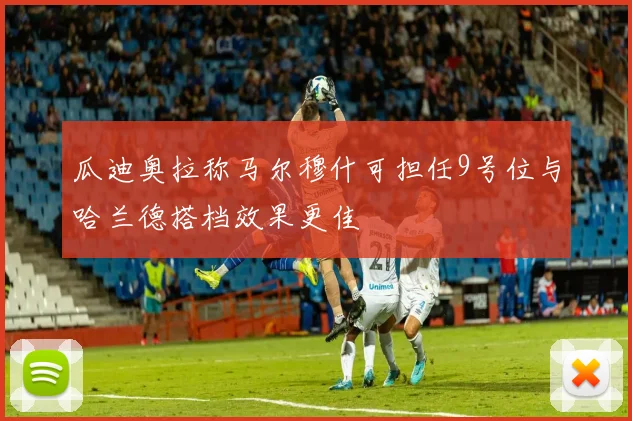 瓜迪奥拉称马尔穆什可担任9号位与哈兰德搭档效果更佳